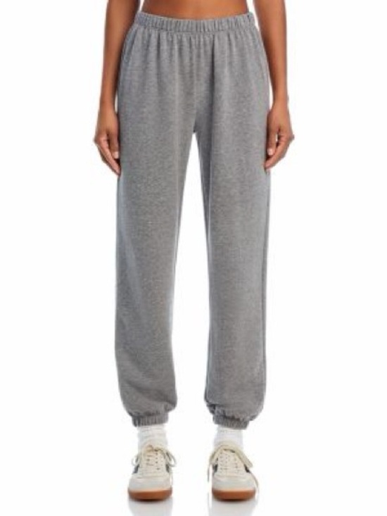 None Pants - Sweatfleece Cozy Fleece Women’s Gray Sweatpants Joggers Size S
